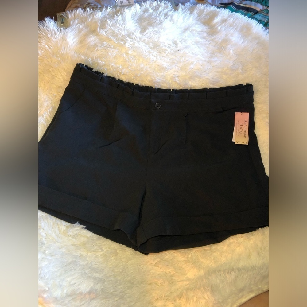VENUS Women's Black Shorts size 20 NWT 🖤✔️ - Picture 12 of 12